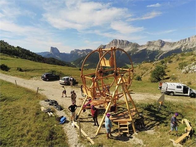 La Belle Roue sera présente le mardi à Flumet - Office de Tourisme du Val d'Arly