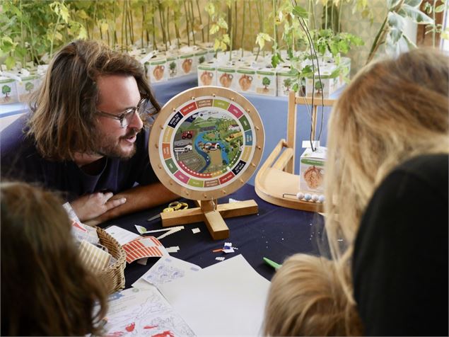 Atelier avec Water Family - Office de Tourisme du Val d'Arly