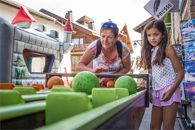 Jeux en bois - Office de tourisme de la Plagne Montalbert
