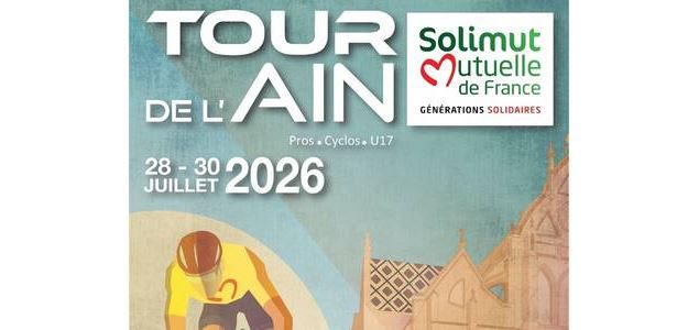 Affiche Tour de l'Ain_2026 - © Tour de l'Ain Solimut