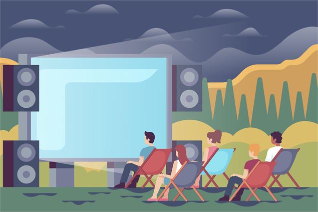 Cinéma en plein air Le Biot. - Comité des Fêtes du Biot
