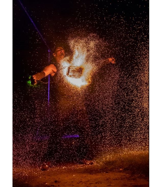 Spectacle de feu_Méribel