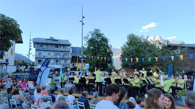 Soirée Musi'Cordon de la BF de Combloux en 2025 - © Cordon Tourisme