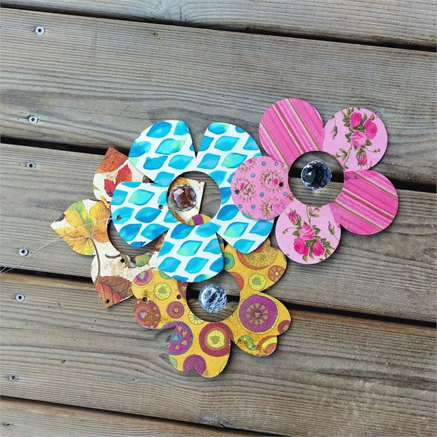 Atelier : Customisation de fleurs attrape-soleil_Morzine - Mezzanine