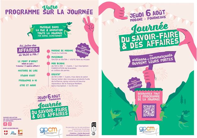 Information générale Journée du savoir-faire & des affaires_Modane - GPCM
