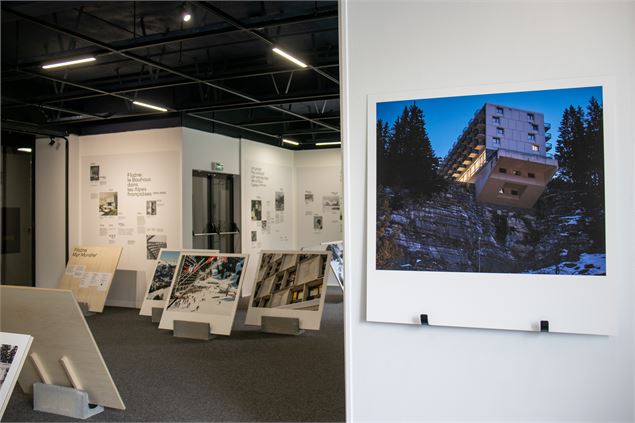 Exposition l'histoire de Flaine ©Myr Muratet - OT Flaine - Noémie Ladrix