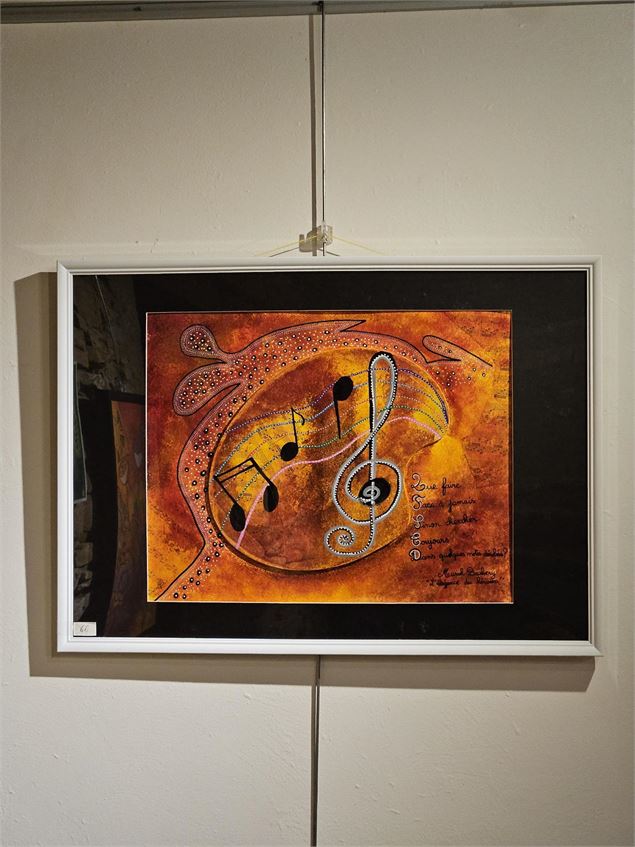Exposition de peintures_Bâgé-le-Châtel - Monique Dorey