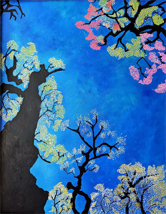 Exposition de peintures_Bâgé-le-Châtel - Monique Dorey
