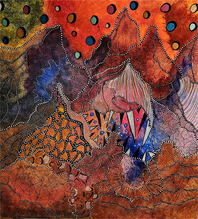 Exposition de peintures_Bâgé-le-Châtel - Monique Dorey