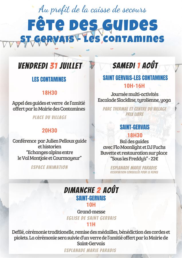 Fête des Guides_Les Contamines-Montjoie