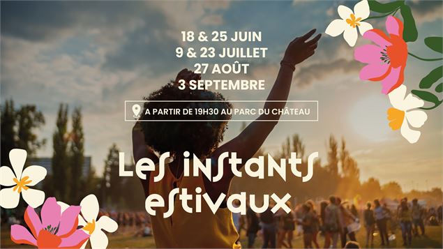 Instants estivaux - Extrait affiche mairie de Prévessin Moens