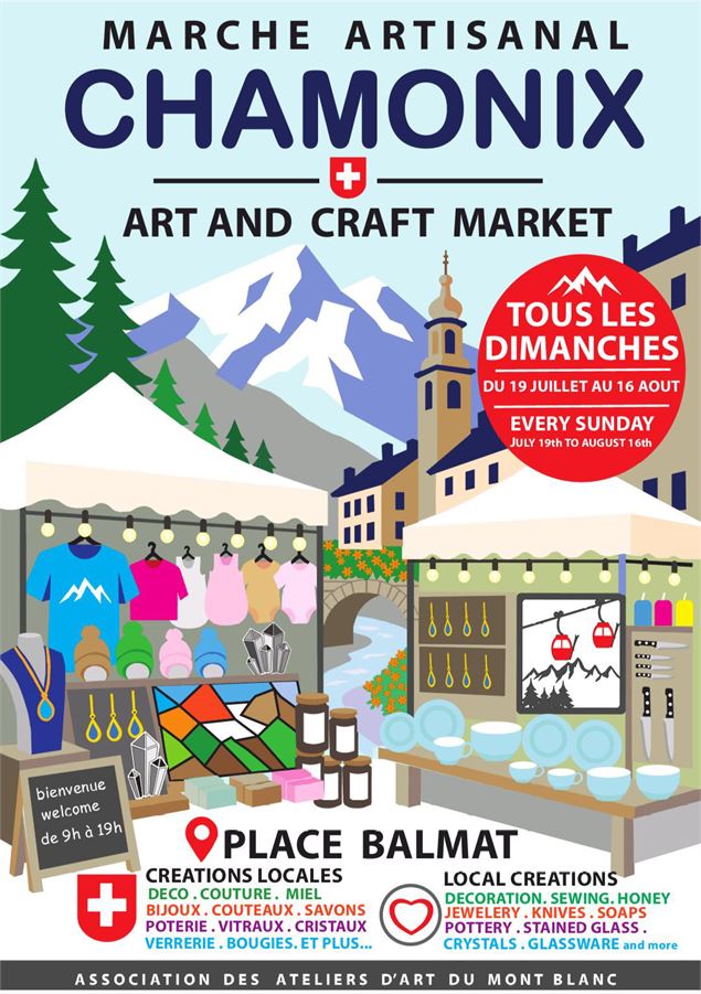 Marché artisanal_Chamonix-Mont-Blanc