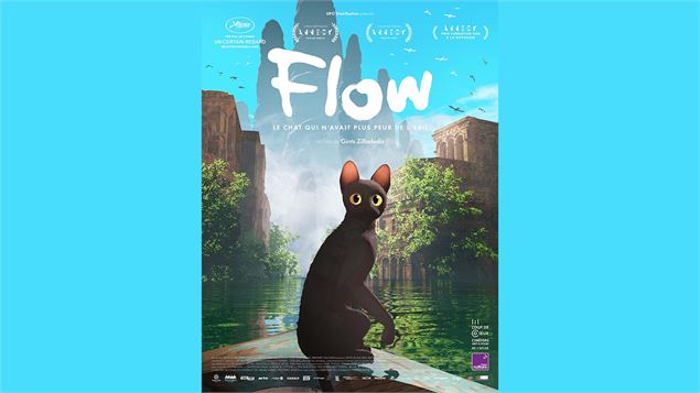 Ciné plein air « Flow, le chat qui n’avait plus peur de l’eau »_Les Houches