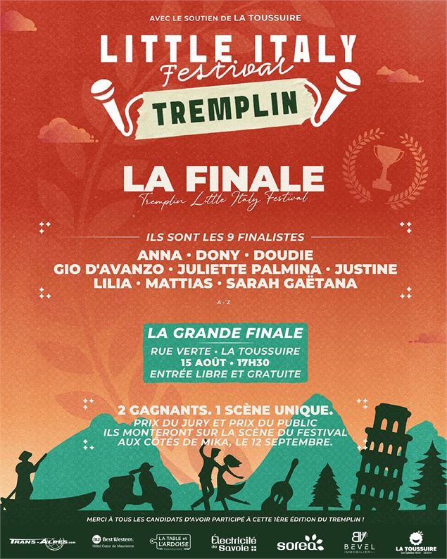 Little Italy Festival - Finale du Tremplin musical_La Toussuire - Little Italy Festival