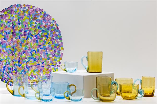verre d'art contemporain
