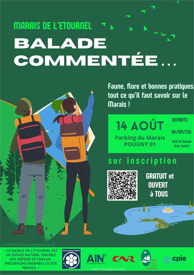 Affiche Marais de l'etournelle - Pixabay