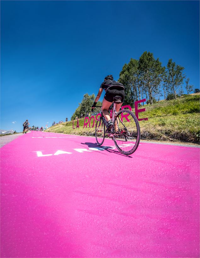 Montée cyclo Séez - La Rosière