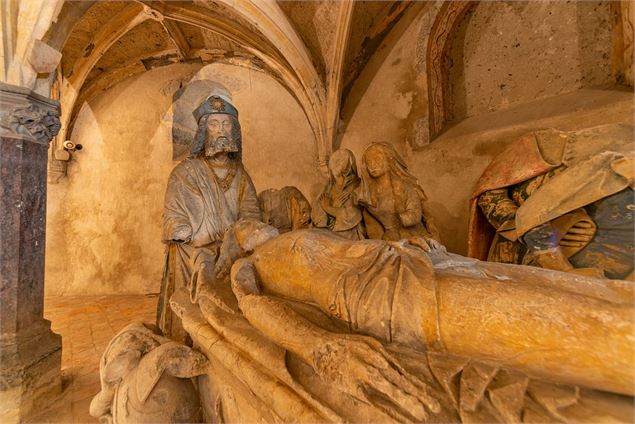 Crypte - église de Lémenc - Crédits : C. Haas - Grand Chambéry Alpes Tourisme