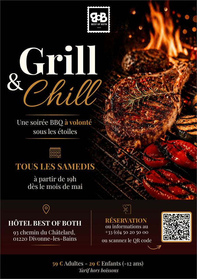 flyers BBQ - Hôtel Best of Both