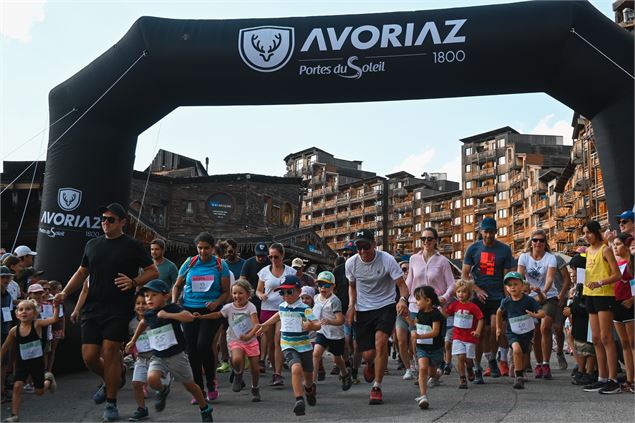 La course pour les enfants - Trail des Hauts-Forts_Avoriaz