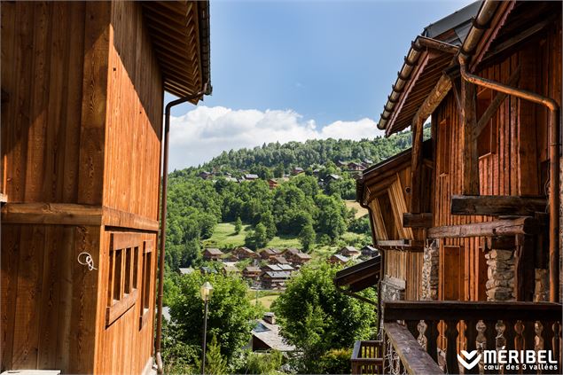 Vue entre deux chalets - ©Sylvain Aymoz