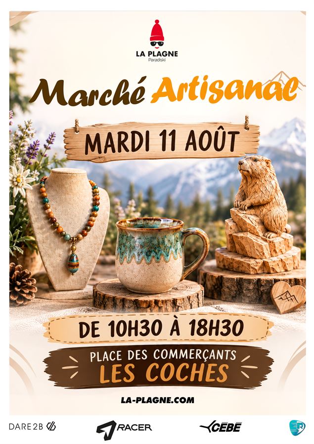 Marché artisanal_Montchavin-les-Coches - Maxime Leclerc