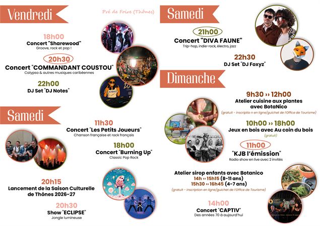 La Guinguette Gourmande_Thônes_Programme - Office de Tourisme Thônes Coeur des Vallées
