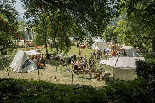 Campement des Médiévaleries - New Deal - Abbaye d'Aulps
