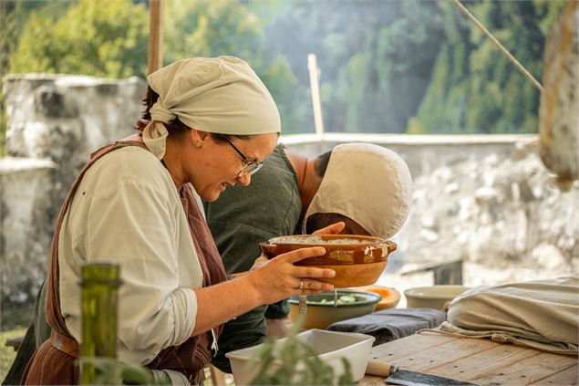 Préparation aux cuisines - New Deal - Abbaye d'Aulps