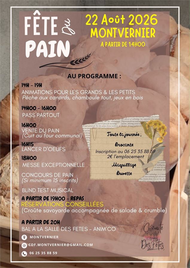 Fête du pain_Montvernier - OTI MCM