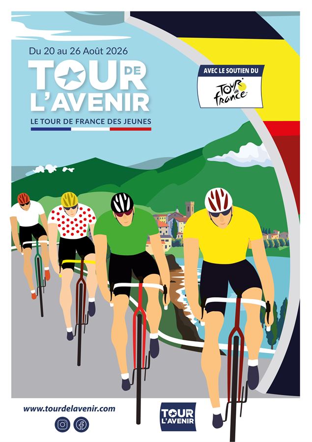 Affiche Tour de l'Avenir 2026 - Tour de l'Avenir - Quentin Joly