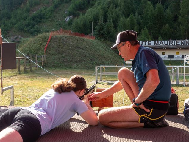 Biathlon Contest - Initiation Tir à 50 mètres_Bessans - OTHMV