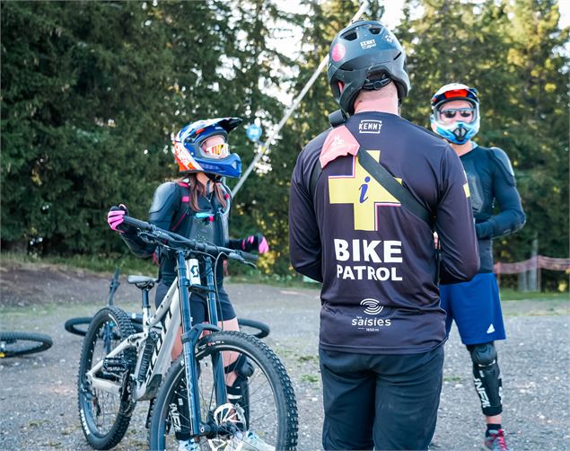 Vis ma vie de Bike patrol_Les Saisies