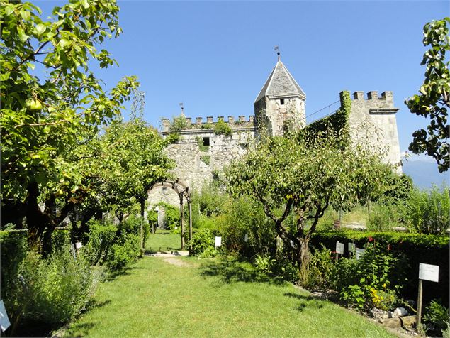 Jardin du château de Miolans - MCT - fondation-facim.fr