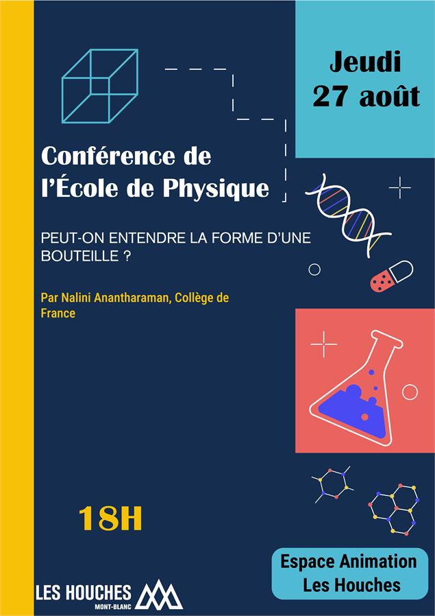 Conférence de l'École de Physique des Houches_Les Houches
