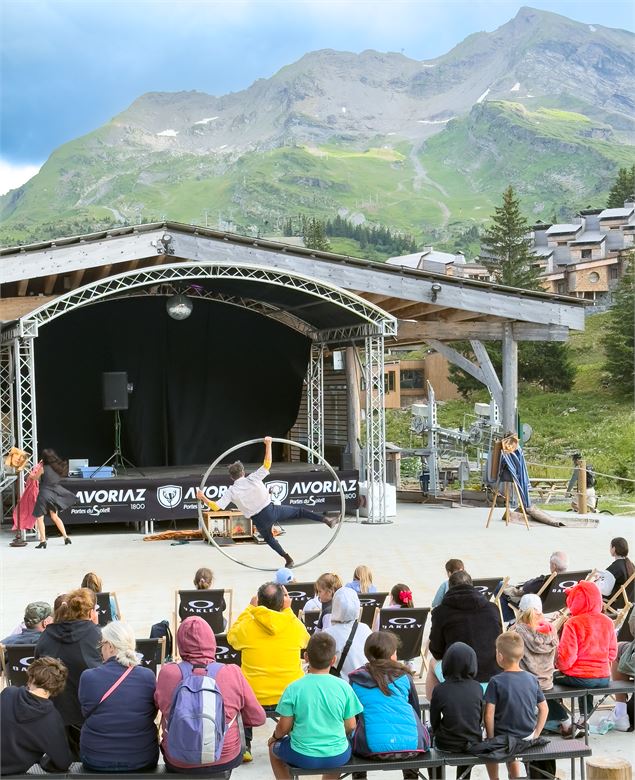 Animations sur le Forum Extérieur d’Avoriaz_Avoriaz