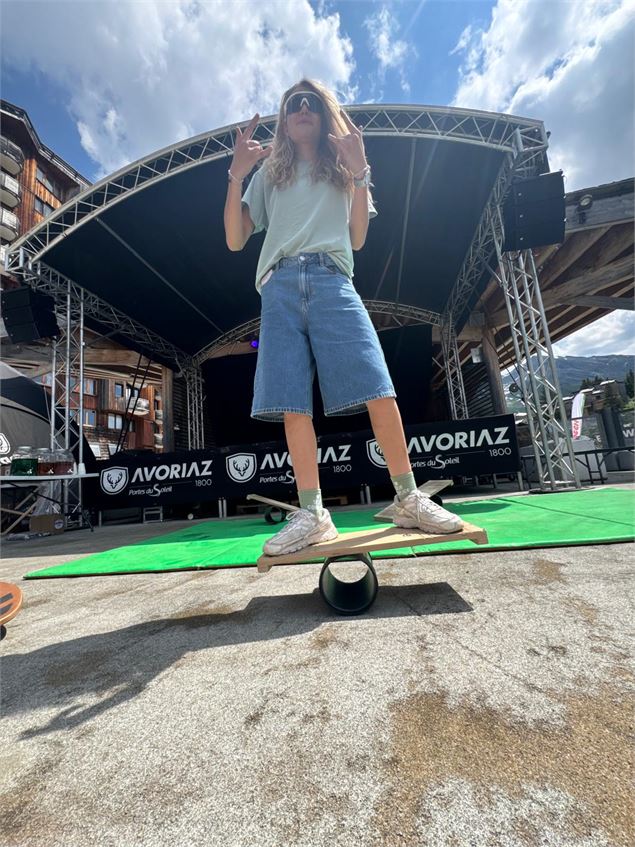 Animations sur le Forum Extérieur d’Avoriaz_Avoriaz