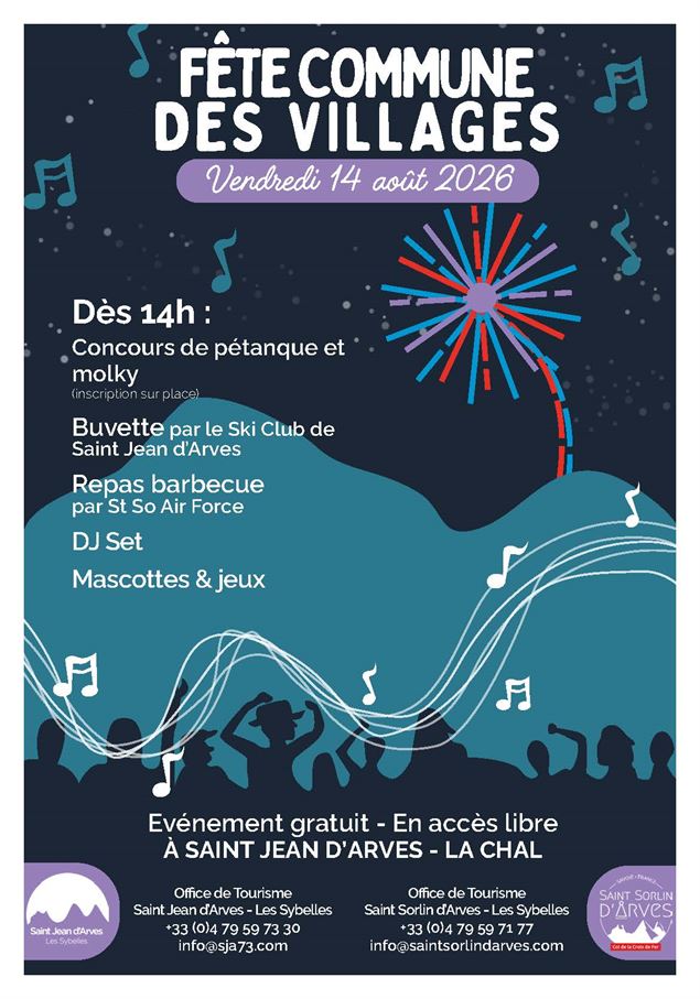 Fête commune des villages - © OT Saint Sorlin d'Arves - V Bellot-Mauroz