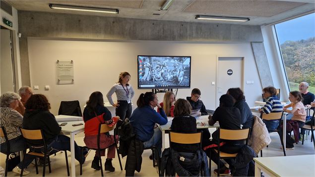 Atelier d'investigation - parcours des familles_Izieu - Maison d'Izieu