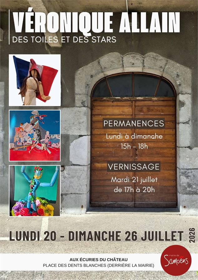 Expositions estivales aux écuries du château_Samoëns