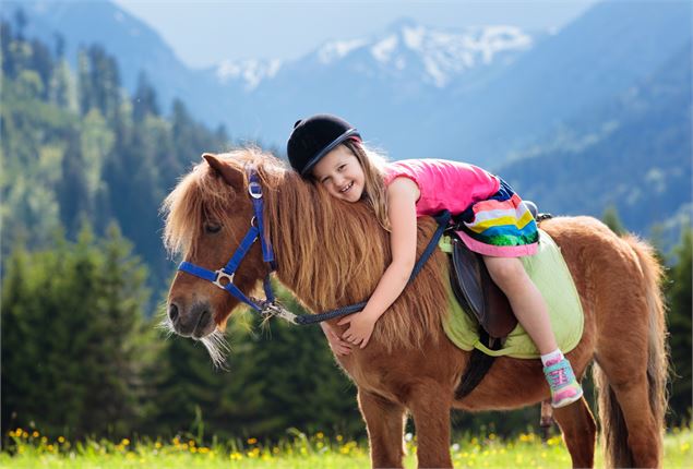 Balade à poneys - Canva