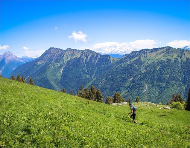 un coureur trail de la Sambuy - Trail de Faverges-Seythenex