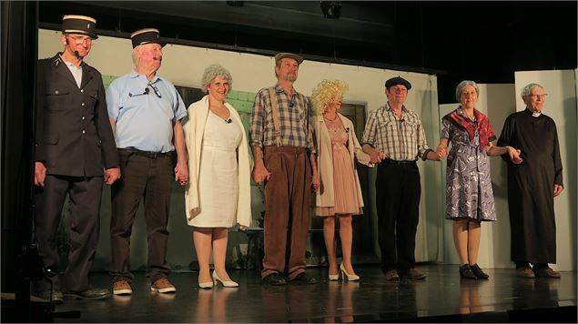Spectacle en patois par la troupe Les Balouriens_Moûtiers - Les Balouriens