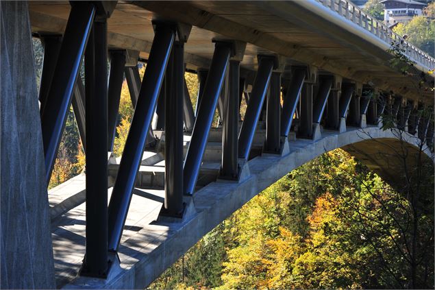 Tablier du nouveau pont de Saint-Gervais - collection JPGay - Maison forte de Hautetour
