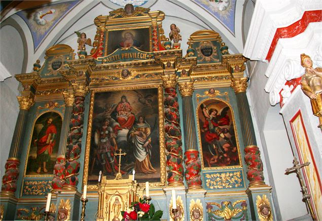 église baroque albanne - ©OT les Karellis