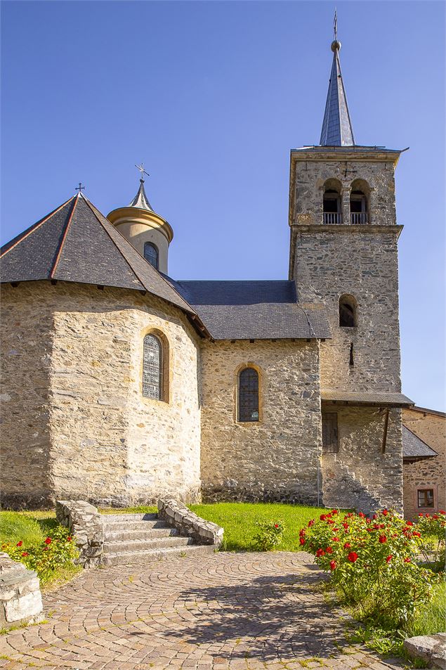 Visite de l'Eglise Saint Martin et de la fromagerie à Villargerel - Scalpfoto