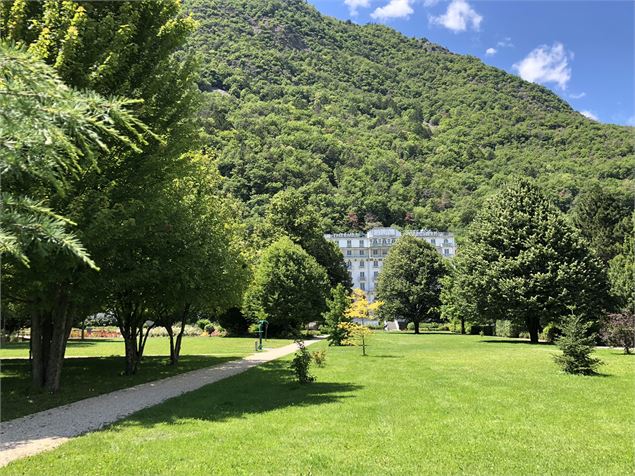 La Léchère-les-Bains : visite guidée du parc et du site thermal - DD-FACIM