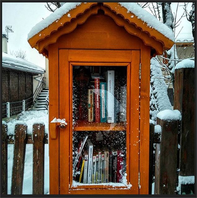 Boite à livres à Aussois - CCHMV/Patou Robin