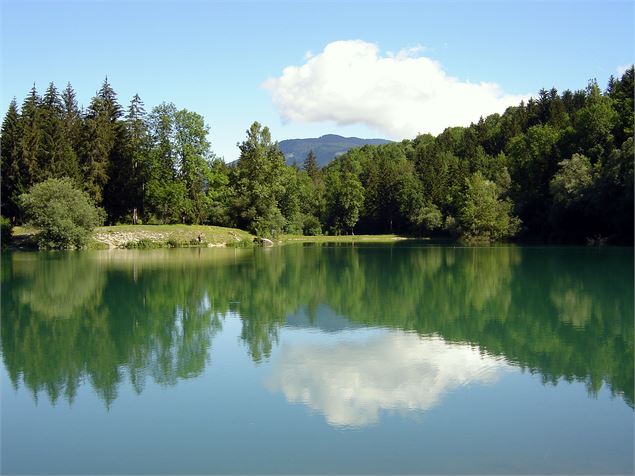 Plan d'eau de La Motte-en-Bauges - C.Haas