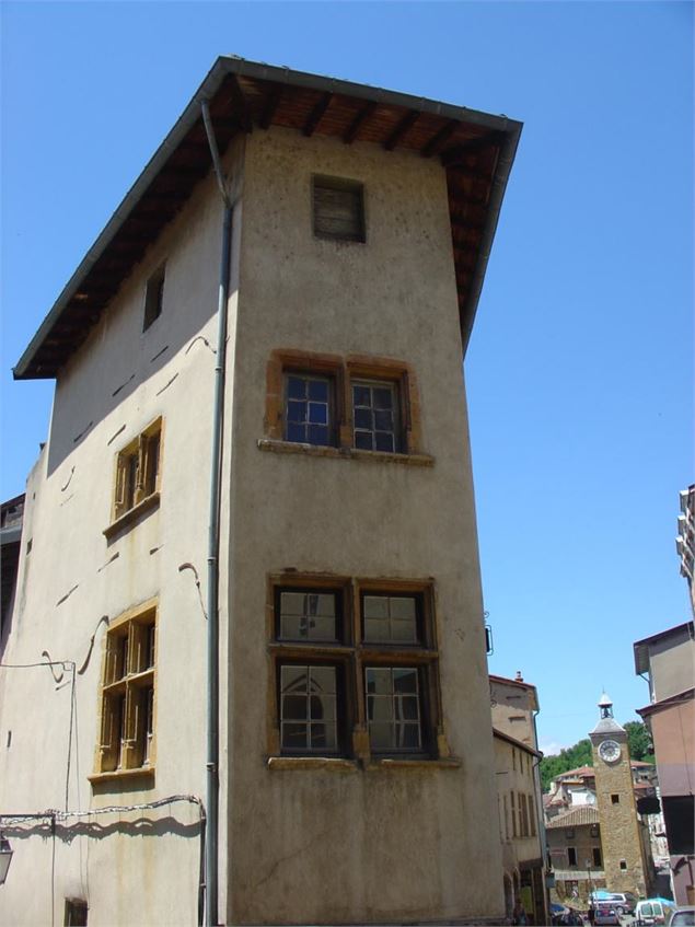 Vue extérieure de la Maison Thermac - office de tourisme Trévoux Saône Vallée